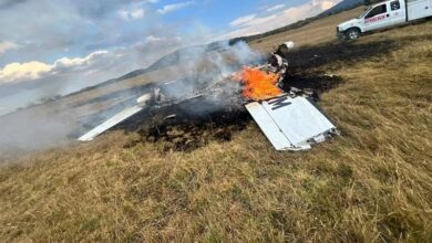 Aeronave siniestrada