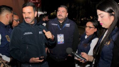 Yankel Benítez en operativo contra ruido excesivo en bares