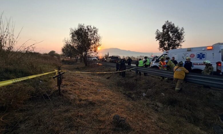 Ambulancia en accidente