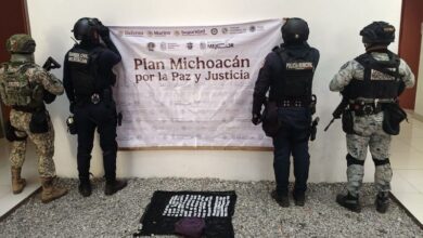 Aseguran metanfetamina