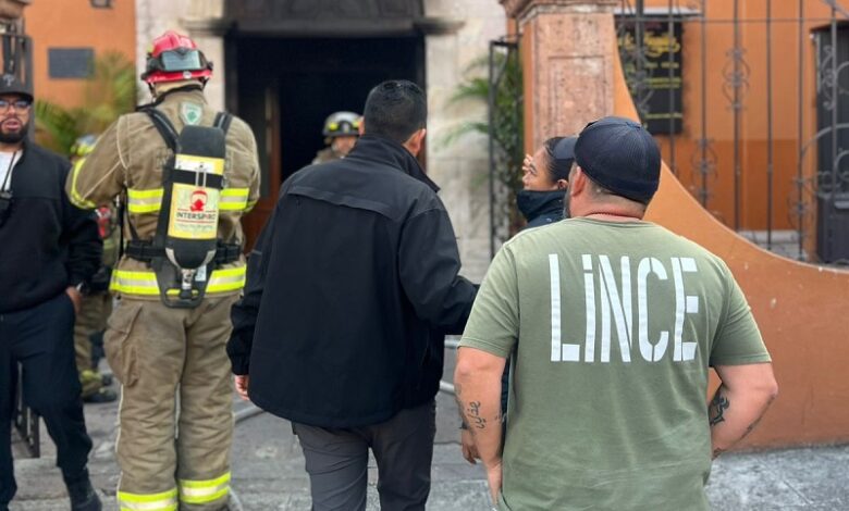 Incendio, Iglesia, SSP, Morelia