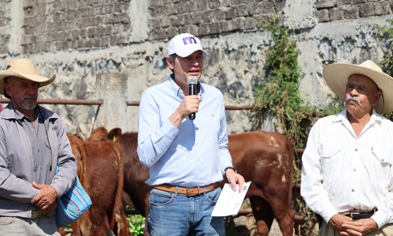 apoyo al campo, Alfonso Martínez, Morelia