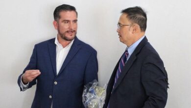 Hugo Servín y Liao Xu