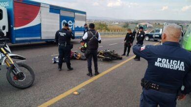 Accidente de motocicleta