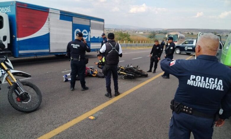 Accidente de motocicleta