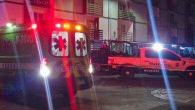 Ambulancia y patrulla