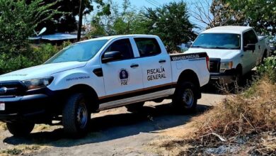 Camionetas de la FGE de Michoacán