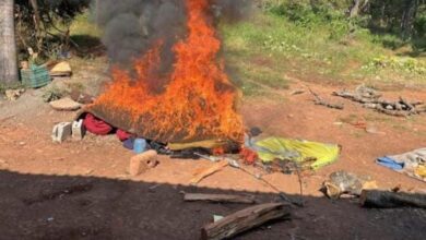 Destruyen campamento clandestino