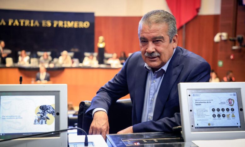 Raúl Morón en el Senado