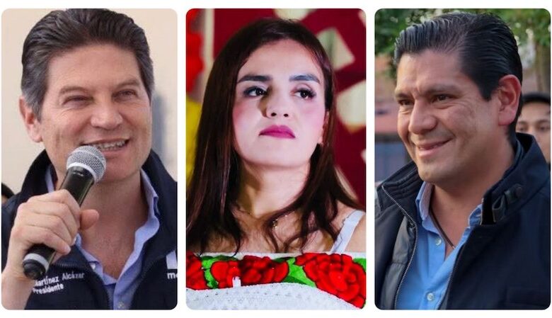 Los Suspirantes, Alfonso Martínez, Grecia Quiroz y Ernesto Núñez