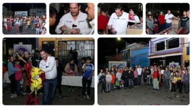 Hugo Servín y las posadas navideñas