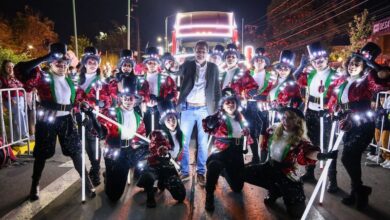 Alfonso Martínez en la Caravana Coca Cola