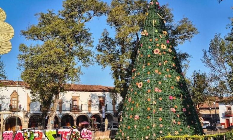 Árbol Navideño en Pátzcuaro