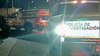 Camioneta del Semefo