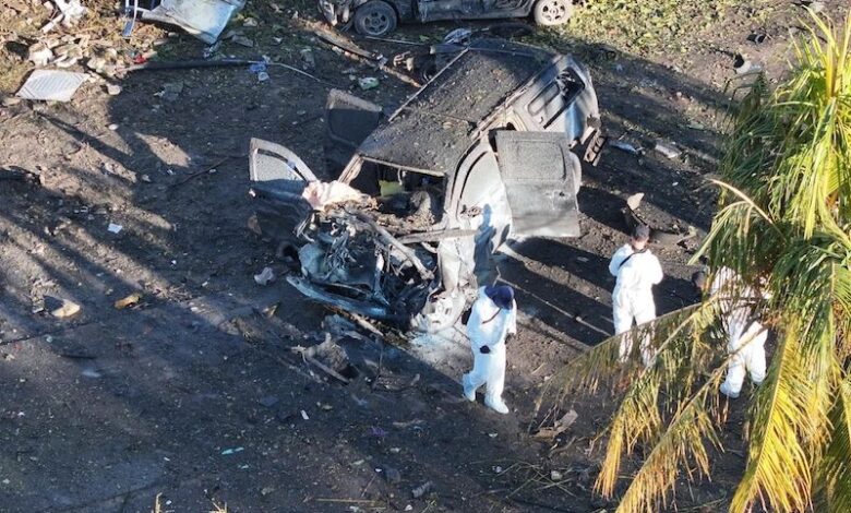 Coche bomba en Coahuayana y peritos