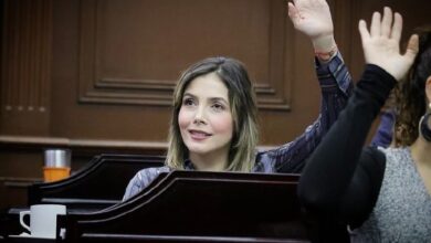 Brissa Arroyo en su curul