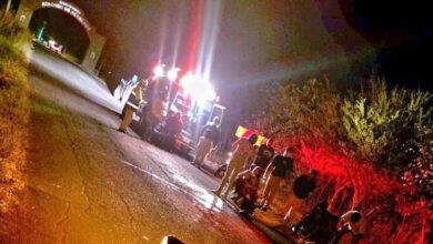 Accidente de motocicleta