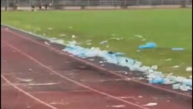 Pista Atlética, Venustiano Carranza, Basura