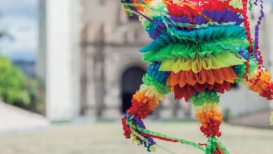 piñatas, posadas navideñas