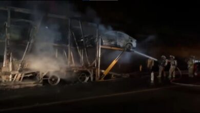 Autopista Siglo XXI, Incendio, Mújica