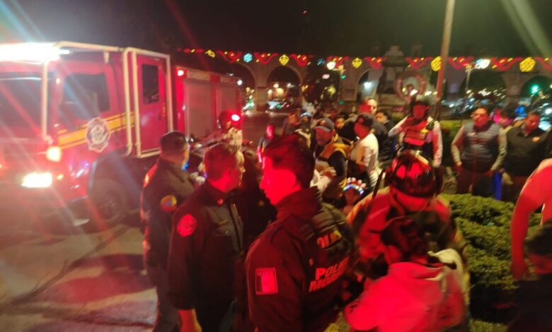 Explosión de pirotecnia