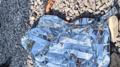 Hombre arrollado por el tren