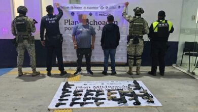 armamento, detenidos, SSP