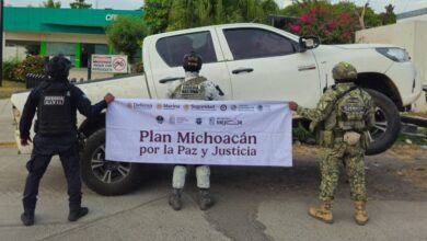 Michoacán, decomiso, SSP, vehículos robados