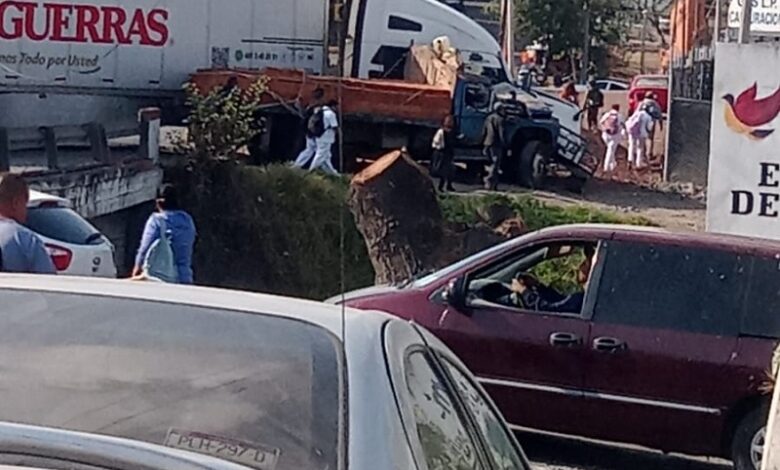 Morelia, accidente, vialidad