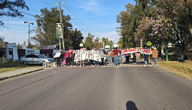 Conafe, Morelia, manifestación