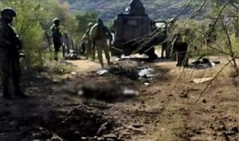 Aquila, Michoacán, mina terrestre