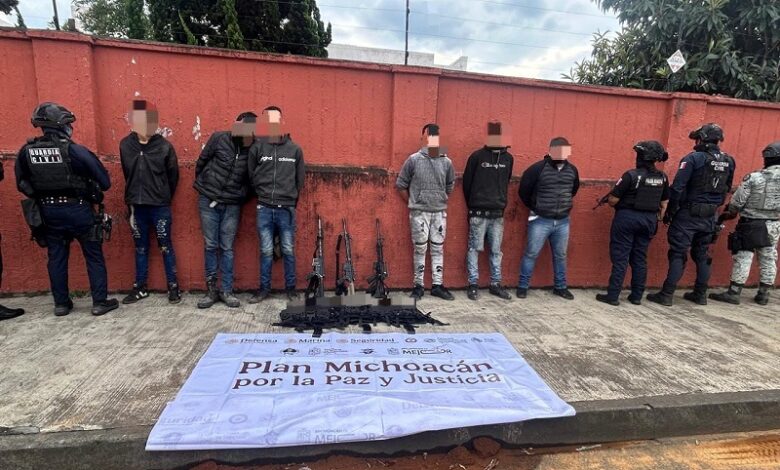 Tingambato, Michoacán, detención