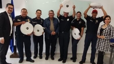 Amigos Empresarios de Michoacán y Bomberos Voluntarios