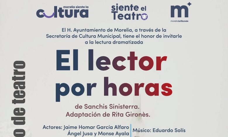 SeCultura, teatro, El lector por horas