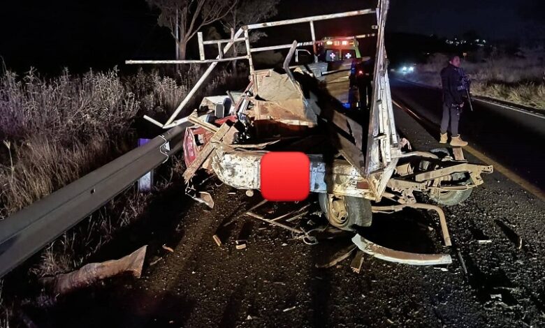 Zacapu-Morelia, accidente vial, choque