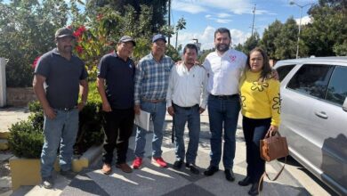 Octavio Ocampo en recorrido