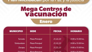 Salud, Michoacán, Vacunación