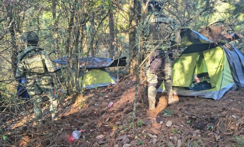 Campamento clandestino