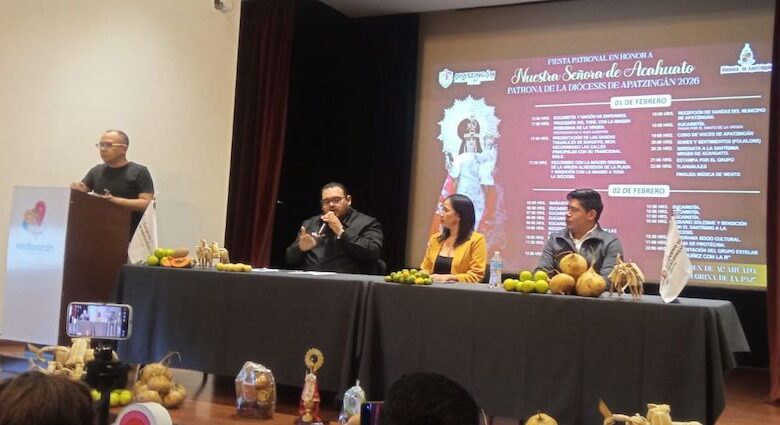 Nuestra Señora de Acahuato, rueda de prensa