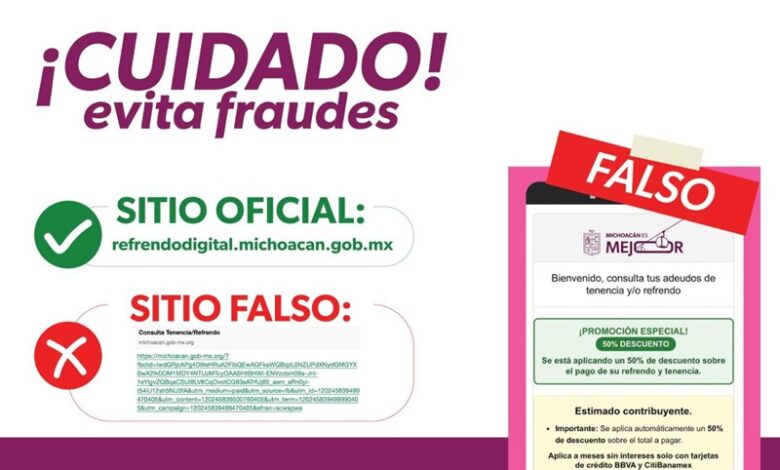 Evita fraudes