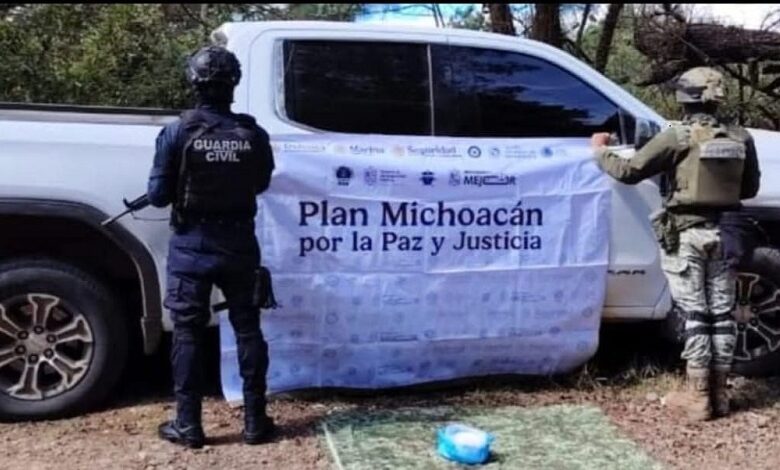Pátzcuaro, metanfetamina, seguridad