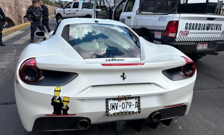 vehículo robado, piezas arqueológicas, Morelia