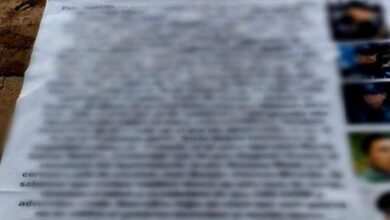 Uruapan, Michoacán, narcomantas