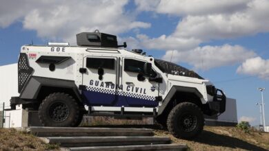 Guardia Civil, Michoacán, patrullas, equipamiento policial