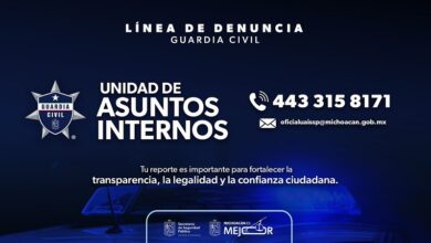 SSP, Guardia Civil, Asuntos Internos