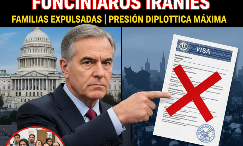 Estados Unidos retira visas a funcionarios iraníes y sus familias que viven en Norteamérica