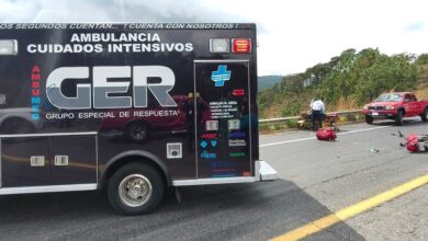 Ambulancia en accidente