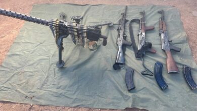 Marcos Castellanos, aseguramiento, armas de fuego, vehículos blindados
