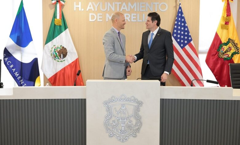Morelia, Sacramento, hermanamiento