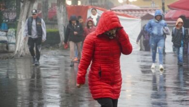 Frente frío, Lluvias, México